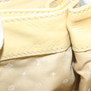 LOUIS VUITTON Cruise line Sac Bicolor Hand Bag Enamel Yellow M92547 Auth 133047-12