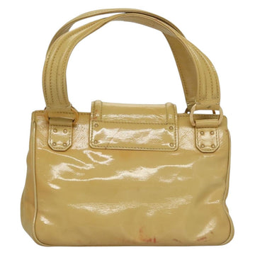 LOUIS VUITTON Cruise line Sac Bicolor Hand Bag Enamel Yellow M92547 Auth 133047 - 0