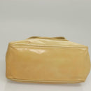 LOUIS VUITTON Cruise line Sac Bicolor Hand Bag Enamel Yellow M92547 Auth 133047-5