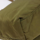 PRADA Tote Bag Nylon Khaki Gold Auth 133051-16