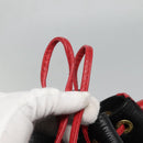 LOUIS VUITTON Epi Noe Shoulder Bag Bicolor Black Red M44017 LV Auth 133055-15