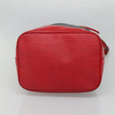 LOUIS VUITTON Epi Noe Shoulder Bag Bicolor Black Red M44017 LV Auth 133055-9