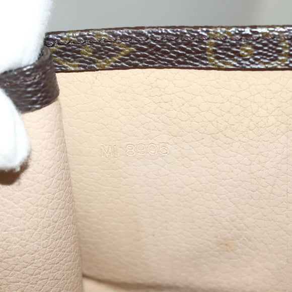 LOUIS VUITTON Monogram Sac Plat Hand Bag M51140 LV Auth 133062