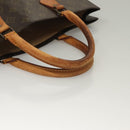 LOUIS VUITTON Monogram Sac Plat Hand Bag M51140 LV Auth 133062-7