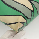 MARNI Tote Bag Leather Green Auth 133065-14