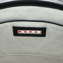 MARNI Tote Bag Leather Green Auth 133065-10