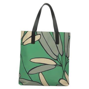 MARNI Tote Bag Leather Green Auth 133065 - 0