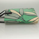 MARNI Tote Bag Leather Green Auth 133065-4