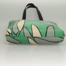 MARNI Tote Bag Leather Green Auth 133065-5