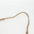 Miu Miu Matelasse Hand Bag Denim 2way Blue Gold Auth 133069-15