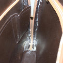 LOUIS VUITTON Monogram Vernis Van Damme Hand Bag Bronze M91125 LV Auth 133071-21