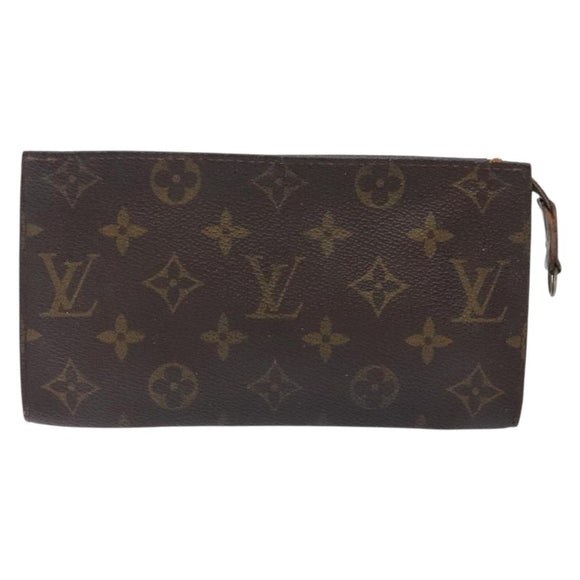 LOUIS VUITTON Monogram Bucket GM Accessory Pouch LV Auth 133077