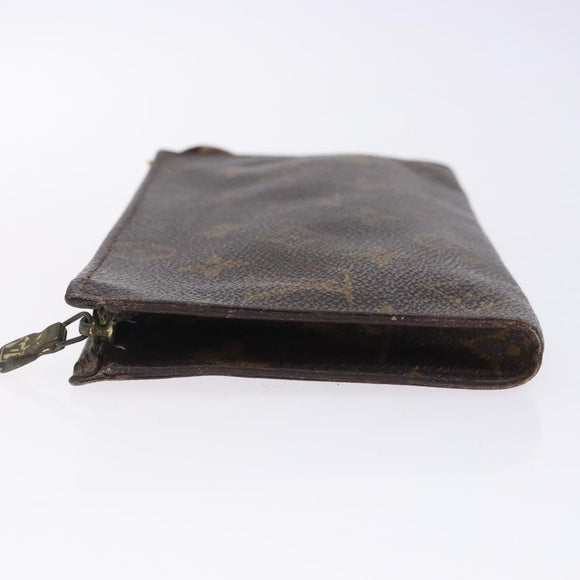 LOUIS VUITTON Monogram Bucket GM Accessory Pouch LV Auth 133077