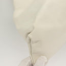 BOTTEGA VENETA Clutch Bag Leather White Auth 133083-16