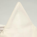 BOTTEGA VENETA Clutch Bag Leather White Auth 133083-9