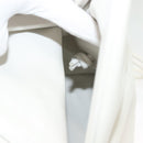 BOTTEGA VENETA Clutch Bag Leather White Auth 133083-11