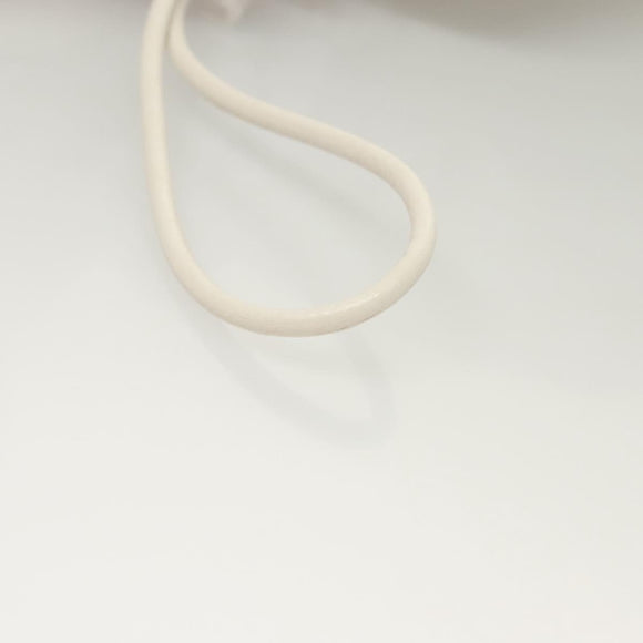 BOTTEGA VENETA Clutch Bag Leather White Auth 133083