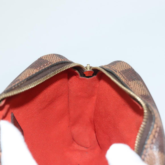 LOUIS VUITTON Damier Ebene Ipanema PM Shoulder Bag N51294 LV Auth 133093