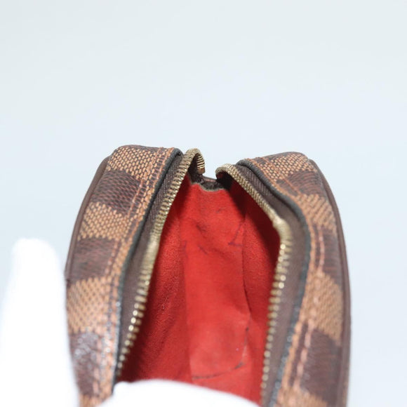 LOUIS VUITTON Damier Ebene Ipanema PM Shoulder Bag N51294 LV Auth 133093