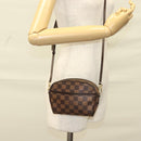 LOUIS VUITTON Damier Ebene Ipanema PM Shoulder Bag N51294 LV Auth 133093-19