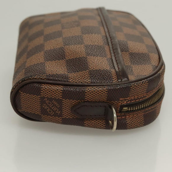 LOUIS VUITTON Damier Ebene Ipanema PM Shoulder Bag N51294 LV Auth 133093