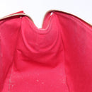 LOUIS VUITTON Vernis Rosewood Avenue Bag Pomme D'amour M93507 LV Auth 133098-20