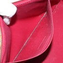 LOUIS VUITTON Vernis Rosewood Avenue Bag Pomme D'amour M93507 LV Auth 133098-11