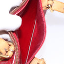 LOUIS VUITTON Vernis Rosewood Avenue Bag Pomme D'amour M93507 LV Auth 133098-22