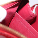 LOUIS VUITTON Vernis Rosewood Avenue Bag Pomme D'amour M93507 LV Auth 133098-12