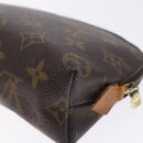 LOUIS VUITTON Monogram Pochette Cosmetic PM Pouch M43998 LV Auth 133102-15