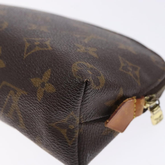 LOUIS VUITTON Monogram Pochette Cosmetic PM Pouch M43998 LV Auth 133102