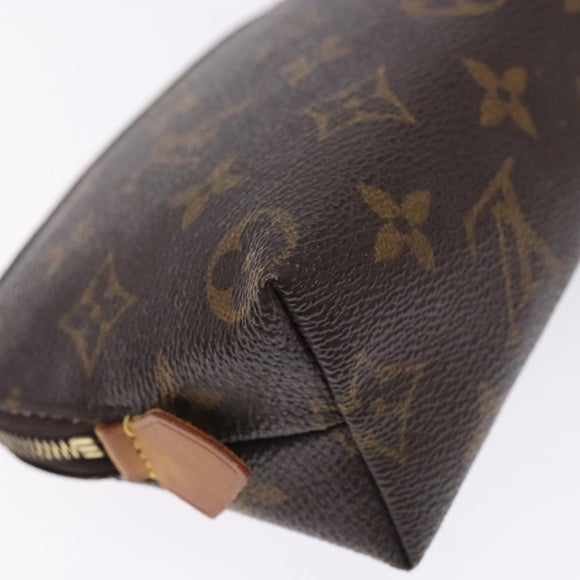 LOUIS VUITTON Monogram Pochette Cosmetic PM Pouch M43998 LV Auth 133102