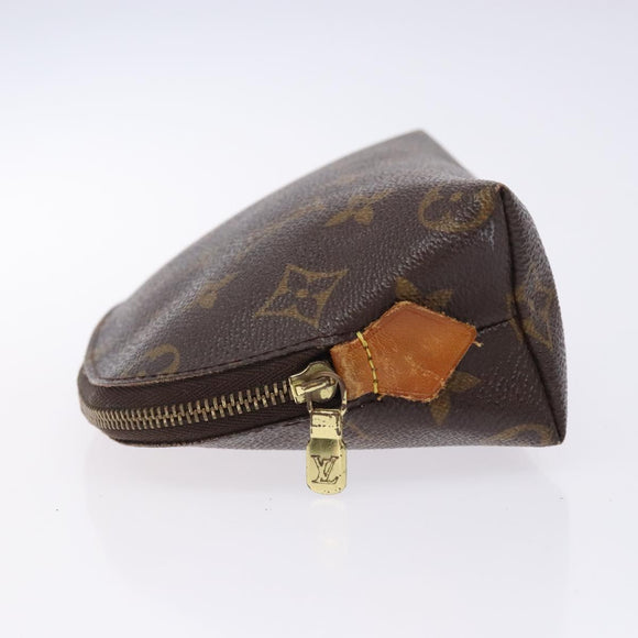 LOUIS VUITTON Monogram Pochette Cosmetic PM Pouch M43998 LV Auth 133102