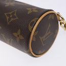 LOUIS VUITTON Monogram Papillon Pouch LV Auth 133104-14