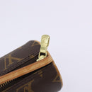 LOUIS VUITTON Monogram Papillon Pouch LV Auth 133104-10