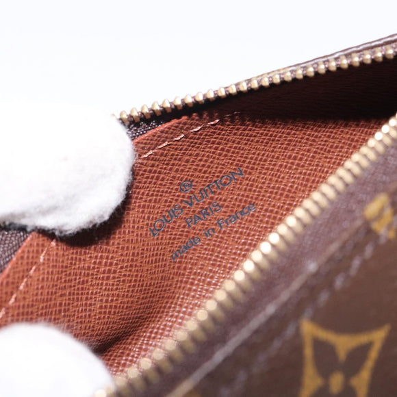 LOUIS VUITTON Monogram Papillon Pouch LV Auth 133104