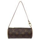 LOUIS VUITTON Monogram Papillon Pouch LV Auth 133104-13