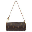 LOUIS VUITTON Monogram Papillon Pouch LV Auth 133104-2
