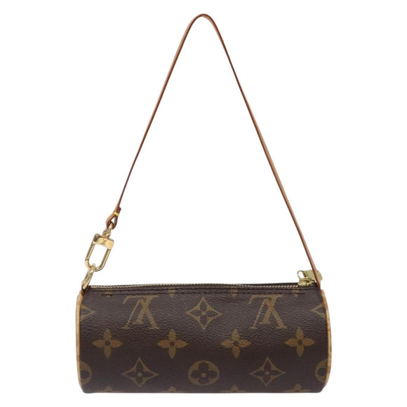 LOUIS VUITTON Monogram Papillon Pouch LV Auth 133104