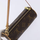 LOUIS VUITTON Monogram Papillon Pouch LV Auth 133104-6