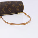 LOUIS VUITTON Monogram Papillon Pouch LV Auth 133104-7