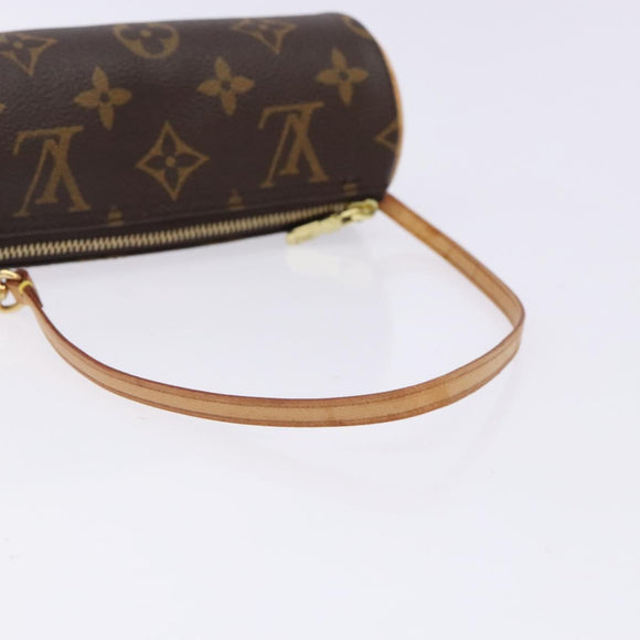LOUIS VUITTON Monogram Papillon Pouch LV Auth 133104