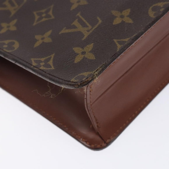 LOUIS VUITTON Monogram Pochette Homme Clutch Bag M51795 LV Auth 133107