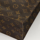 LOUIS VUITTON Monogram Sac Plat Hand Bag M51140 LV Auth 133109-15