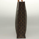 LOUIS VUITTON Monogram Sac Plat Hand Bag M51140 LV Auth 133109-3