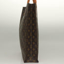 LOUIS VUITTON Monogram Sac Plat Hand Bag M51140 LV Auth 133109-4