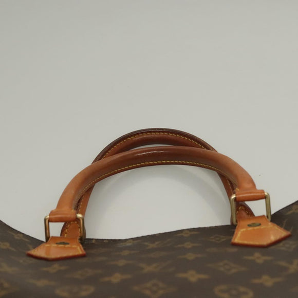 LOUIS VUITTON Monogram Sac Plat Hand Bag M51140 LV Auth 133109