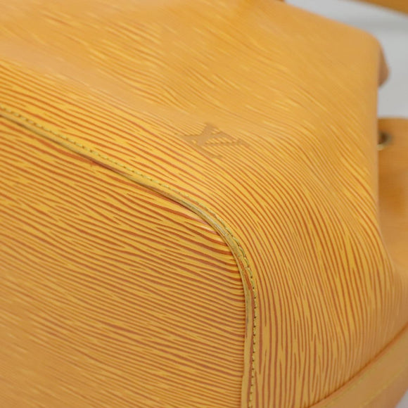 LOUIS VUITTON Epi Petit Noe Shoulder Bag Yellow M44109 LV Auth 133115