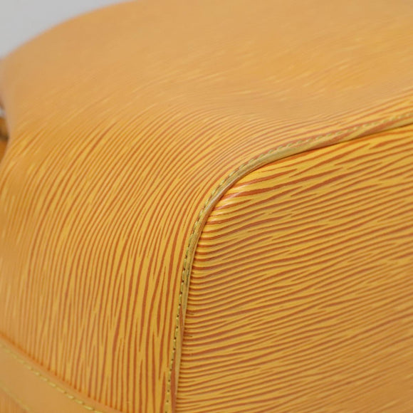 LOUIS VUITTON Epi Petit Noe Shoulder Bag Yellow M44109 LV Auth 133115