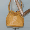 LOUIS VUITTON Epi Petit Noe Shoulder Bag Yellow M44109 LV Auth 133115-20